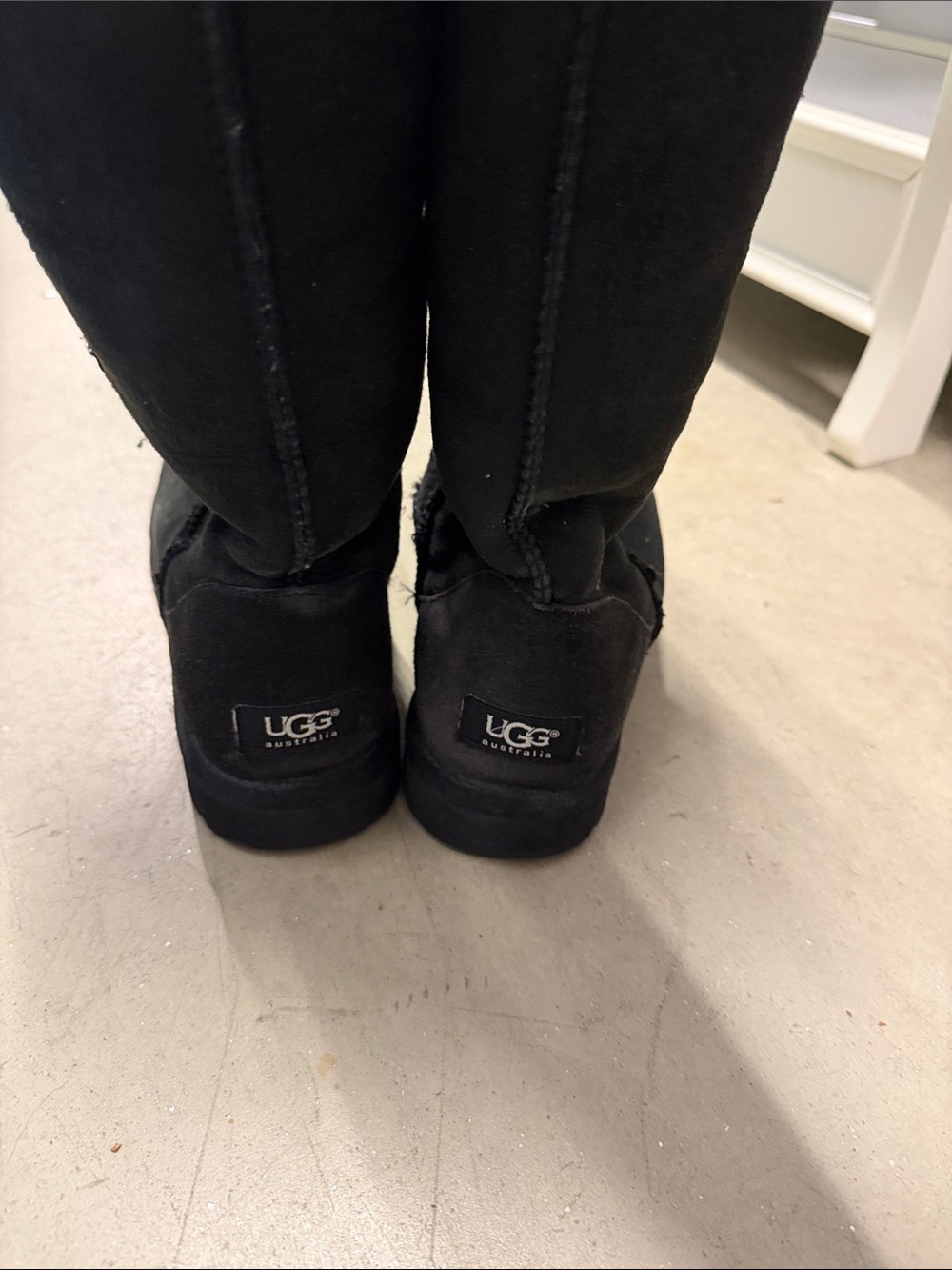 UGG Black Tall Classic Winter Boots
